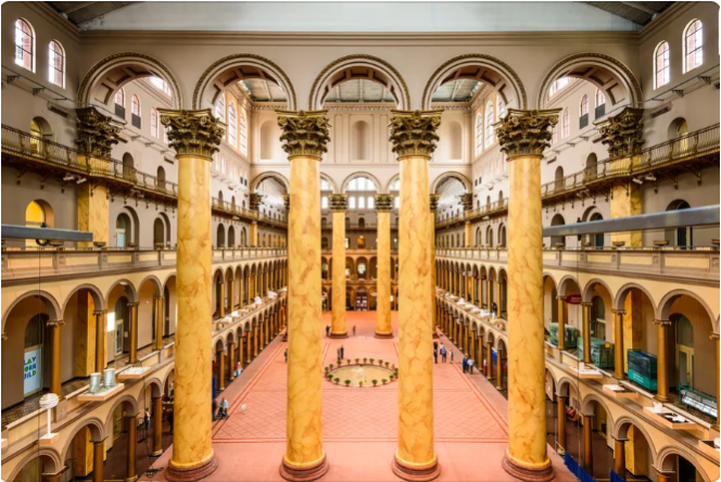 FRENCH HIGH WIRE ARTIST PHILIPPE PETIT PERFORMS WONDER ON THE WIRE AT THE NATIONAL  BUILDING MUSEUM IN MARCH | National Building Museum