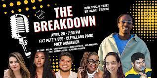 The Breakdown Comedy Show Tickets, Fri, Apr 28, 2023 at 7:30 PM | Eventbrite
