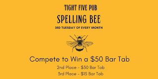 Tight Five Pub Spelling Bee Tickets, Multiple Dates | Eventbrite